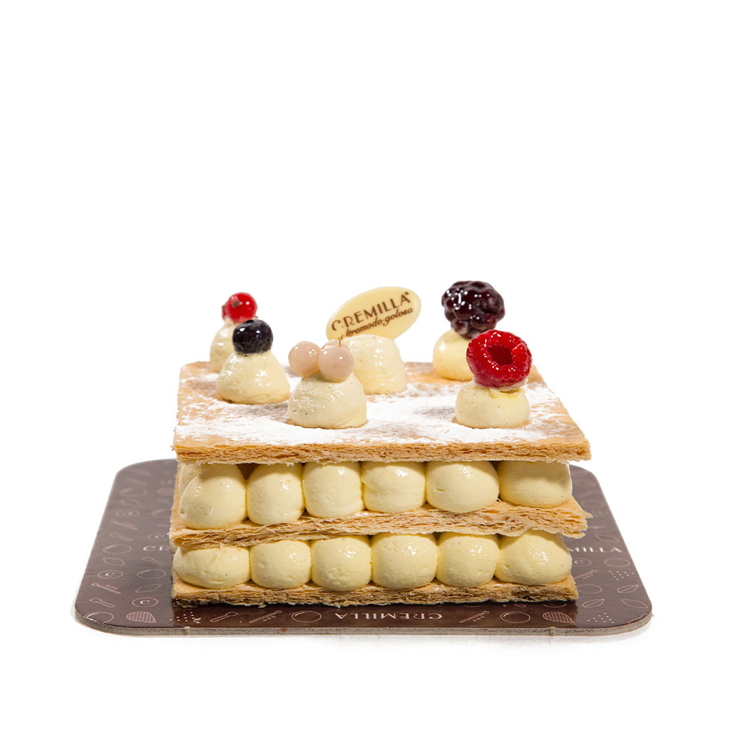 Millefoglie ai frutti di Bosco